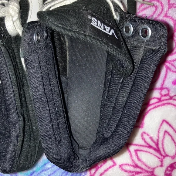 Vans Ladies Black and White High-Tops Womens Size 8.5 - Picture 7 of 10